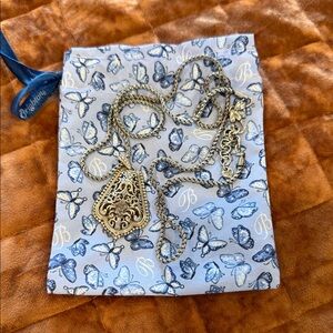 Brighton Silver Filigree Pendant Necklace